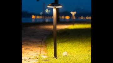 Biệt thự lên sử dụng loại đèn nấm sân vườn nào?