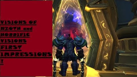 I WIPED IN A VISION?!?!?! Horrific Visions and Visions of N