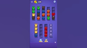 Kitty Sort: Twisted Tails Level 26 | Funny Games