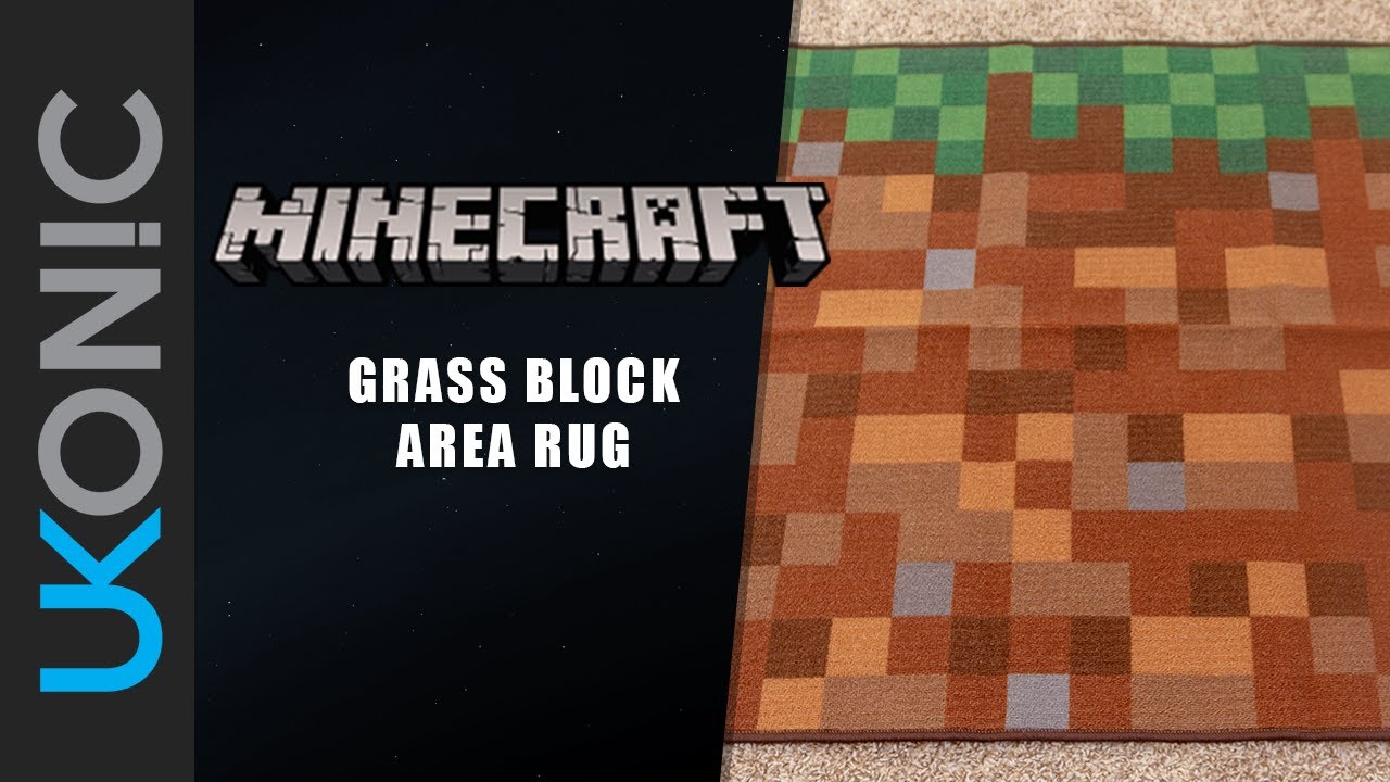 Minecraft Creeper Area Rug | Creeper Rug | 39-Inch Square Area Rug