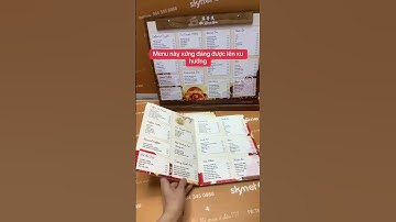 Menu như này không lên xu hướng thì hơi phí  #inanmenu #memes #skynetone #inmenu