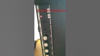 Bass test on a 10 inch woofer