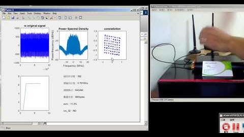 基於MATLAB 開發環境下進行Y320 SDR開發平台-64QAM訊號收發展示