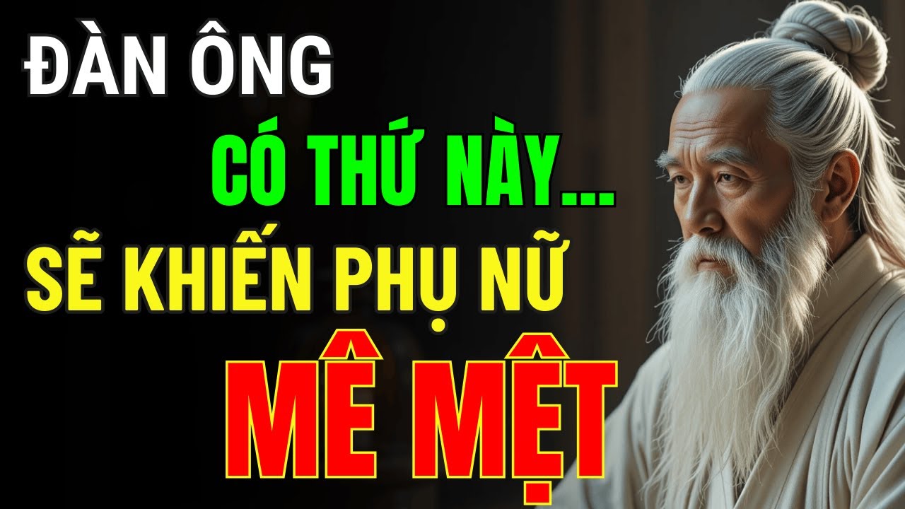 Cổ Nhân Dạy: Phụ Nữ Mê Mệt Với Người Đàn Ông Có 7 Thứ Hấp Dẫn Này | Triết Lý Cuộc Sống