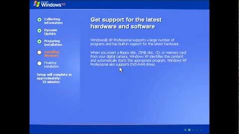 Windows XP SP3: Part 1