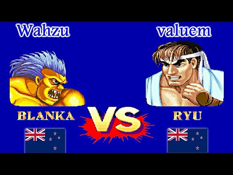Street Fighter II': Hyper Fighting - Wahzu vs valuem FT5