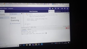 Standford CS106A Code in Place Final Project:Word Guessing Game