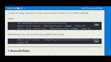 Laravel Controller in PHP