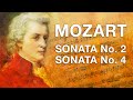 Mozart – Sonata No. 2, Sonata No. 4 | grand piano + digital orchestra