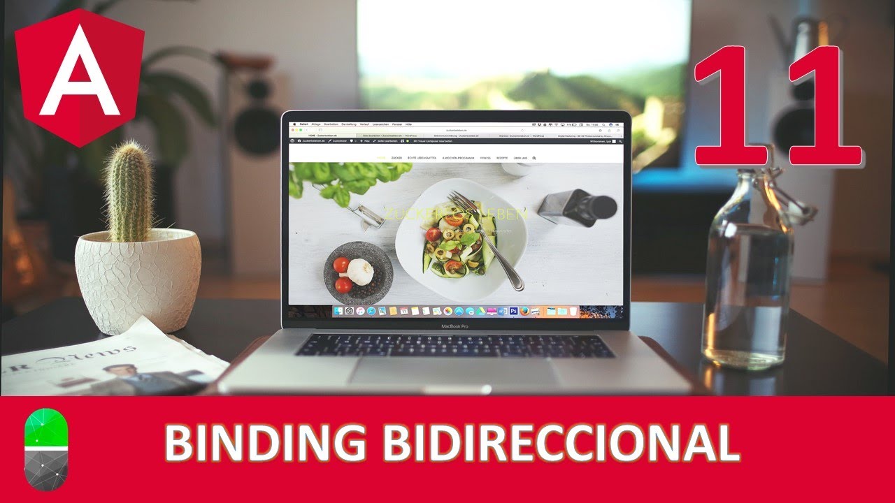 Curso Angular. Two way binding (binding bidireccional). Vídeo 11 - YouTube