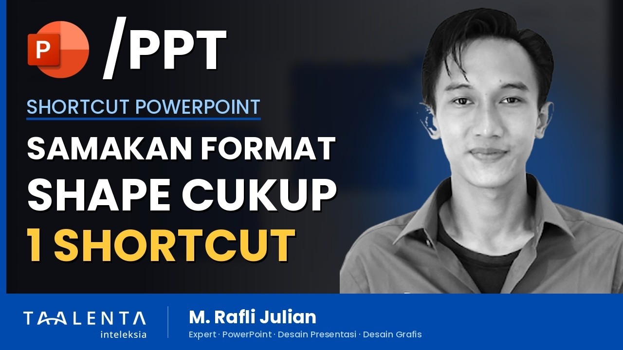 Cara Menyamakan Warna dan Format Shape di PowerPoint dengan Satu Shortcut