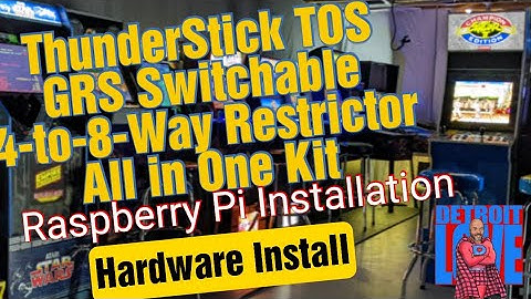 Installing on Raspberry Pi: TOS GRS Switchable 4-to-8-Way Restrictor All in One Kit (Stefan Burger)