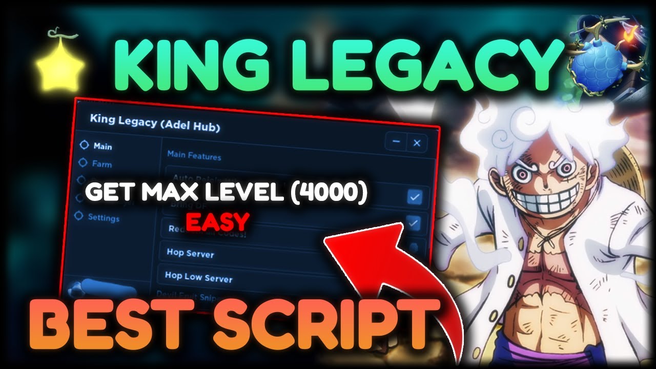 King Legacy Script Roblox 2023, Level Auto Farm, Auto Raid & More!