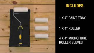 Mini Paint Roller Set