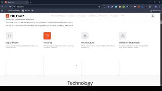 Inside Retium: A Full Walkthrough of the Math-Based Blockchain