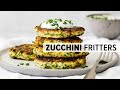 ZUCCHINI FRITTERS | healthy, gluten-free, low-carb, keto recipe