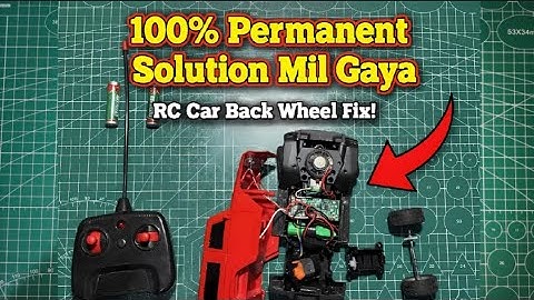 How to repair an RC car back wheel | Rc car front wheel not working | Rc car gear problem #rctoys