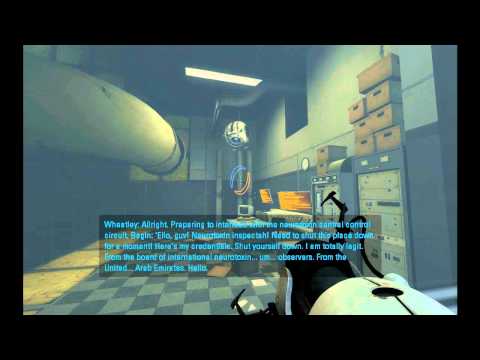 Portal 2: Wheatley's hacking skills