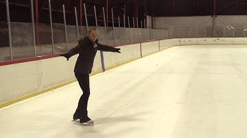 USFSA Basic Skills: 6E - Forward spiral on a straight line