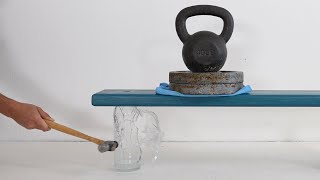 DIY Glass Furniture Legs