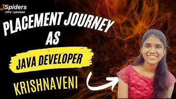 Krishnaveni Got Placed  As Software Developer  /JSpiders Jntu Hyderabad