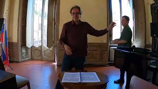 Conducting masterclass with Ennio Nicotra. GERMAN INFLUENCES IN  MUSIN'S SCHOOL  "KNAPPERTSBUSCH"