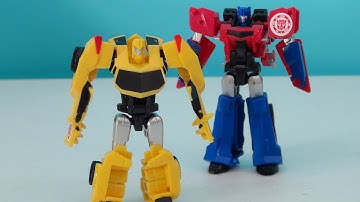 TRANSFORMERS BUMBLEBEE LEGION CLASS R.I.D. VIDEO TOY REVIEW