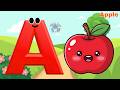A for Apple 🍎 | ABC Little Pear 🍐 | Fun Alphabet Song for Kids | Mini Shark 🦈