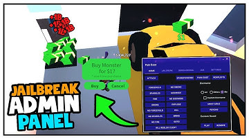 PAIN EXIST 3.0 - JAILBREAK ADMIN PANEL EXPLOIT ( NOCLIP & UNLIMITED MONEY ) ROBLOX  8th JUNE