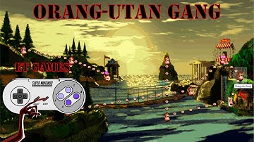 Donkey Kong Country 101% - Orang utan Gang - COMPLETE MAPS WITH ALL ITEMS (COM TODOS OS ITENS)