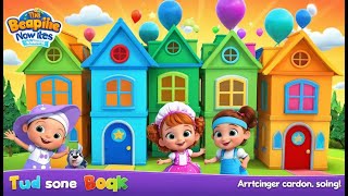 The Magic Pencil Drew a Dancing House ✏️🏠 | Fun 3D Animated Nursery Rhyme for Kids &amp; Toddlers