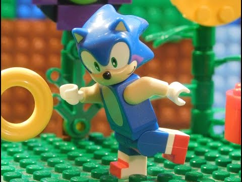 LEGO de Sonic trará a fase Green Hill Zone para a realidade