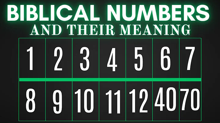 Spiritual Meaning of Numbers in The Bible | 1-12 and 40 (Bible Studies)