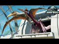 All Pterosaurs Max Release Animations - Jurassic World Evolution 3