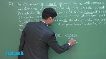 JEE Advanced 2017: Video Solution & Answer Key for Chemistry (Paper-1) Question 27