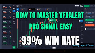 How to master vfxAlert pro signals easily - 99% win rate - Binary options signals