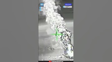Ukraine Strikes Russian Oil Depot in Occupied Crimea | Drone Footage Released