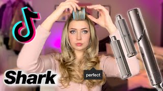 How To Get The *PERFECT* Blow Out using the Shark Flexstyle! (Dyson Airwrap dupe!) | Kayla Marie