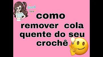 Como remover a cola Pegamil?