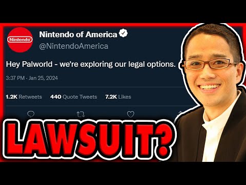 Palworld Targeted by NINTENDO Legal Team