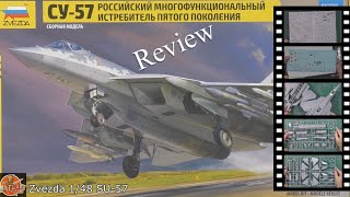 Zvezda 1/48 SU-57 review