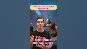 DnD Subclass: Drunken Master Monk #dnd #dungeonsanddragons #dnd5e #dndmonk #tabletopgaming
