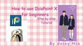 how to use ibisPaint x for beginners/weightlifting fairy kim bok-joo/ #ibispaintx #kdrama #painting