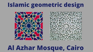 Islamic geometric pattern from Al Azhar Mosque, Cairo - Part 2|cairo pattern| full process tutorial