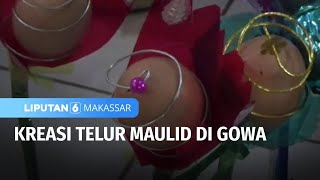 Tradisi Telur Maulid Direbus Dengan Daun Jambu Di Gowa  Liputan 6 Makassar