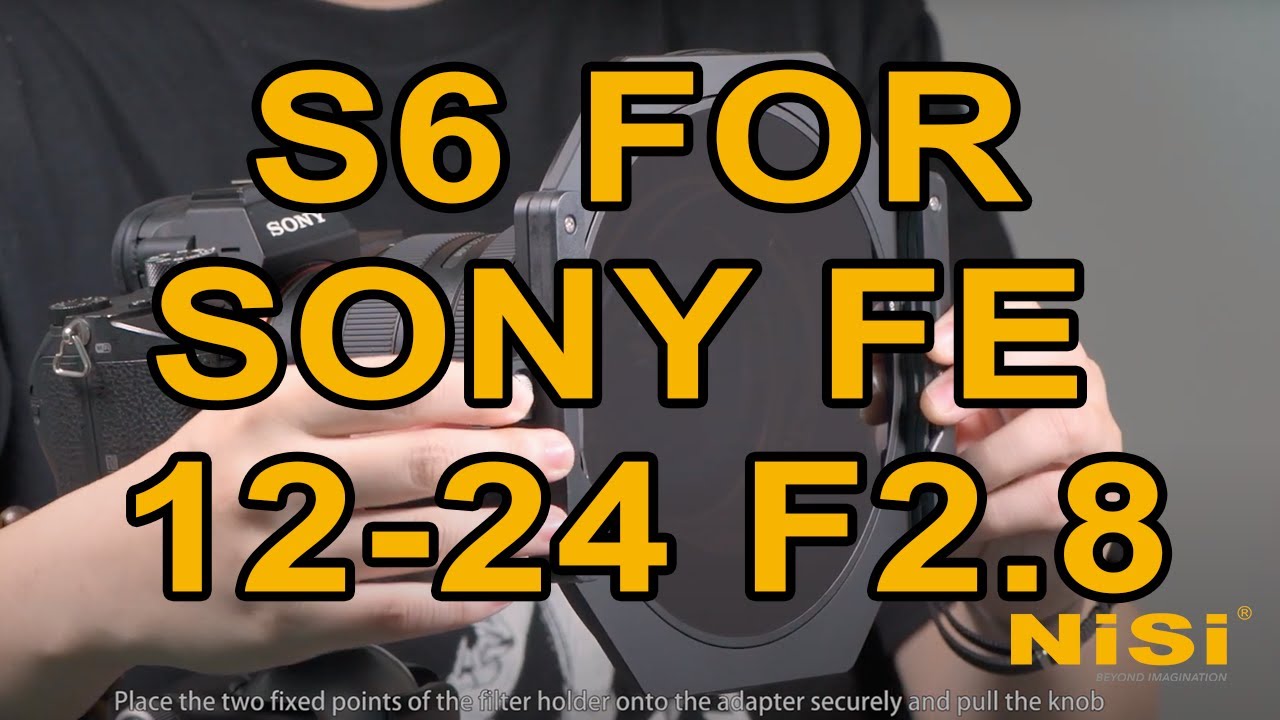 NiSi S6 - Kit portafiltro per Sony FE 12-24mm f/4 G (Landscape NC CPL), 150 mm