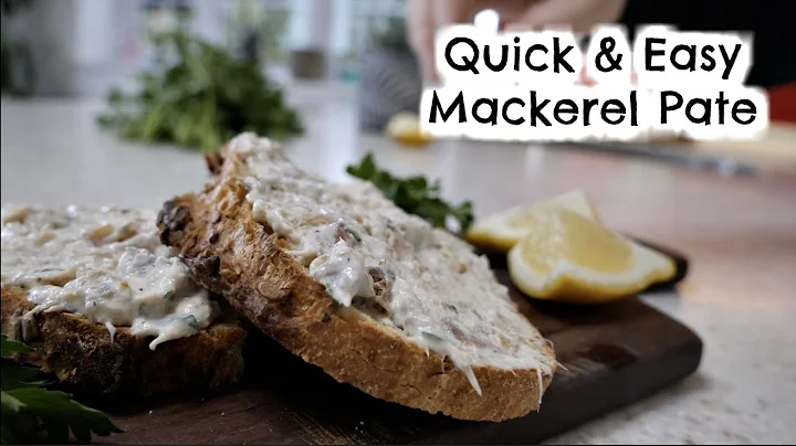 SUPER EASY MACKEREL PATE | 5 MINUTE STARTERS | KER...