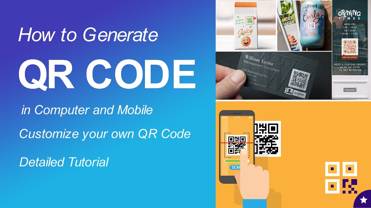 How to Create a QR code 2020 | Use of QR Code | Generate QR CODE for ...