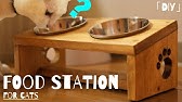 大事な愛犬 愛猫に 体に合った高さの食器台を作ろう Pet Food Table Diy Youtube