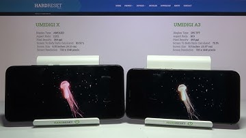 Display Comparison UMIDIGI X & UMIDIGI A3 – Display Quality Test Head-to-Head